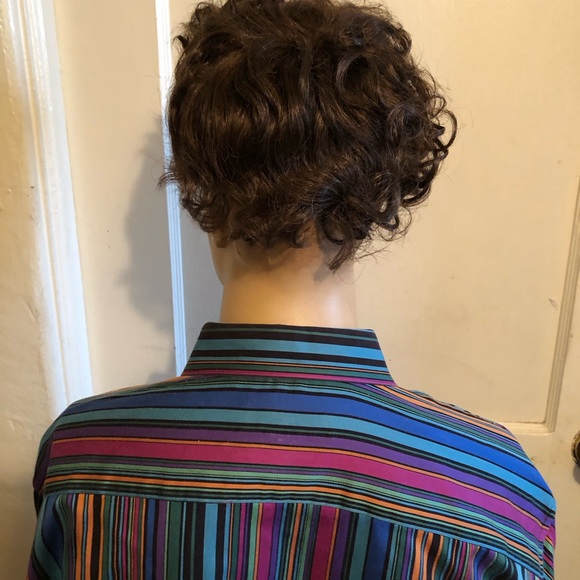 MENS HAIR TOUPEE CAP 8x10 brown - Picture 5 of 5